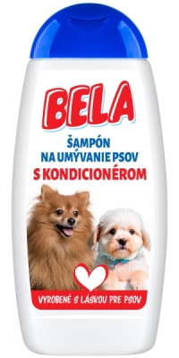 Bela šampon pro psy s kondicionérem 230ml
