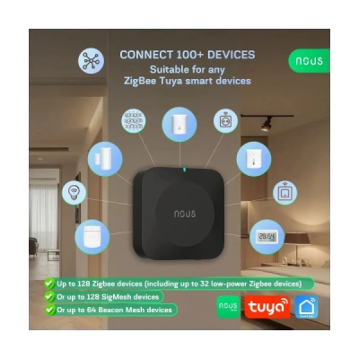 NOUS E15 ZigBee brána (2.4/5 GHz)