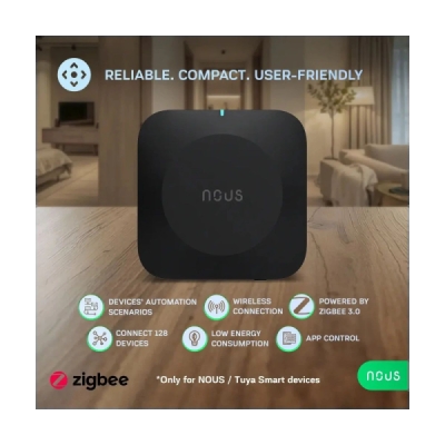 NOUS E15 ZigBee brána (2.4/5 GHz)