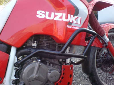 Ochranné rámy motoru RDMOTO CF01KD matná černá