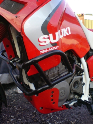 Ochranné rámy motoru RDMOTO CF01KD matná černá