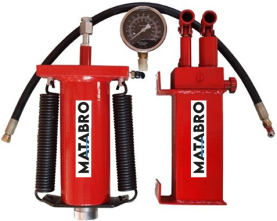 Matabro MB-SET50TDP, Sestava k lisu 50 t s dvojitým čerpadlem