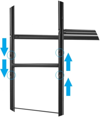 Regál na pneumatiky 1175x1055x955mm MAR-POL M90052