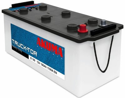 Autobaterie Akuma Truck-Tor Heavy Duty 12V, 180Ah, 1100A, B 180