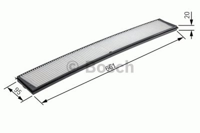 Kabinový filtr Bosch 1 987 432 336