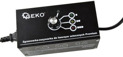 Svářečka plastů - sada na opravu plastů, 600 kusů svorek GEKO G81037