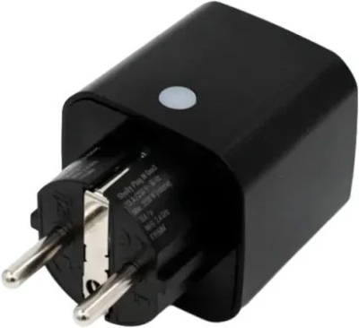 Shelly Plug M Gen3 Černá - inteligentní zásuvka s měřením spotřeby (WiFi, Bluetooth, Matter)