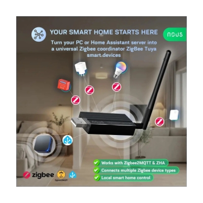 NOUS E16 Zigbee2MQTT USB dongle