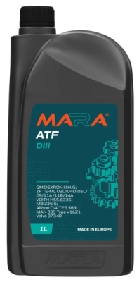 Prevodový olej Mara ATF III D, 1L