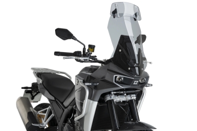 Přídavné plexi nastavitelné PUIG 2.0 20764F Clip-on tmavá kouřová