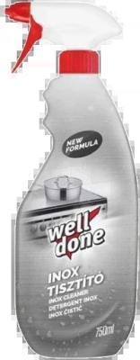 Well Done Inox čistič ploch z nerezavějící oceli s rozprašovačem 750ml