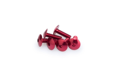 Šrouby PUIG ANODIZED 0657R červená M6 x 20mm (6ks)