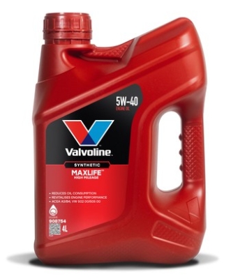 Motorový olej Valvoline MaxLife Synthetic 5W-40, 4L