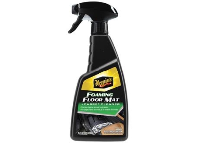 Meguiar's Foaming Floormat & Carpet Cleaner - pěnivý čistič textilií a autokoberečků, 473 ml