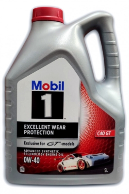 Olej motorový Mobil 1 0W-40 C40 GT, 5L