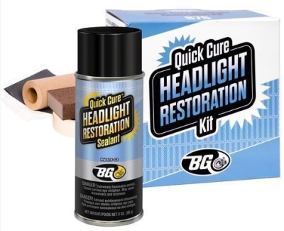 BG 876 KIT Quick Cure Headlight - Sada pro renovaci světlometů