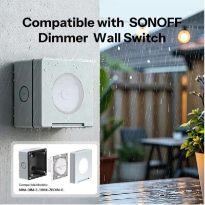 SONOFF EWPB Fusion Series IP65 venkovní vodotěsný box pro chytré vypínače a zásuvky