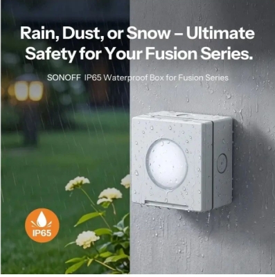 SONOFF EWPB Fusion Series IP65 venkovní vodotěsný box pro chytré vypínače a zásuvky