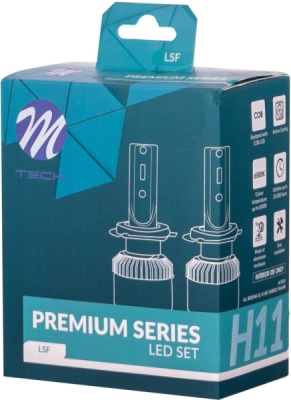 ZESTAW LED SET H11 12/24V 6500K