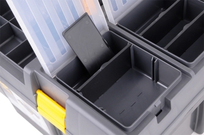 Box na nářadí Vorel plastový 26", 2 zámek, 65cm TO-78815