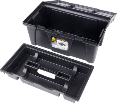 Box na nářadí Vorel plastový 26", 2 zámek, 65cm TO-78815