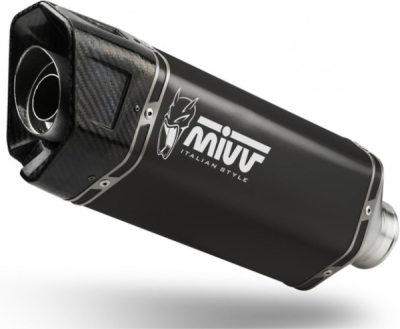 Výfuk kompletní 3x1 MIVV SR-1 T.030.LR1TB Černý titan