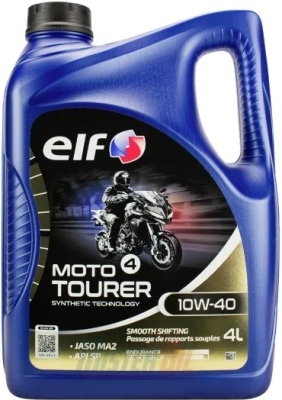 Olej motorový Elf 10W-40 Moto 4 Road, 4L