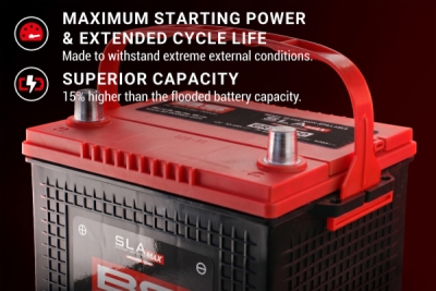 Továrně aktivovaná motocyklová baterie BS-BATTERY 300692 GR26-620 SLA MAX (700.300692)