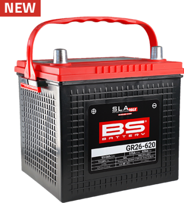 Továrně aktivovaná motocyklová baterie BS-BATTERY 300692 GR26-620 SLA MAX (700.300692)