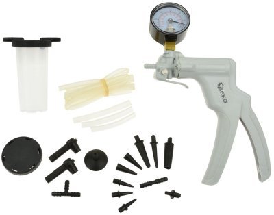 Pumpa vakuová, na měření a vytváření podtlaku, s příslušenstvím GEKO G01157