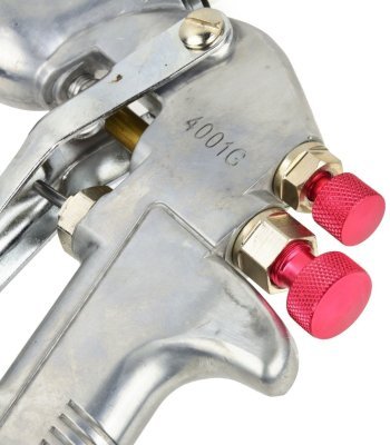 Stříkací pistole HVLP, tryska 1.4 mm, objem 600 ml, šířka proudu 240 mm GEKO G01181