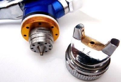 Stříkací pistole HVLP 1.4mm 600ml GEKO G01108