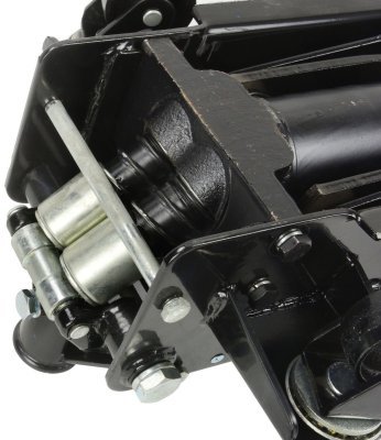 Pojízdný hydraulický zvedák 3t, nízkoprofilový, 75 - 500 mm, s dvojitou pumpou GEKO G02037