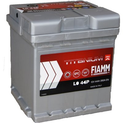 Autobaterie Fiamm Titanium PRO 12V, 44Ah, 390A, L0 44P