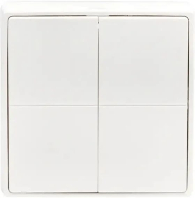 Shelly BLU Wall Switch 4 ZB Standalone - dálkové ovládání (Bluetooth, Zigbee)