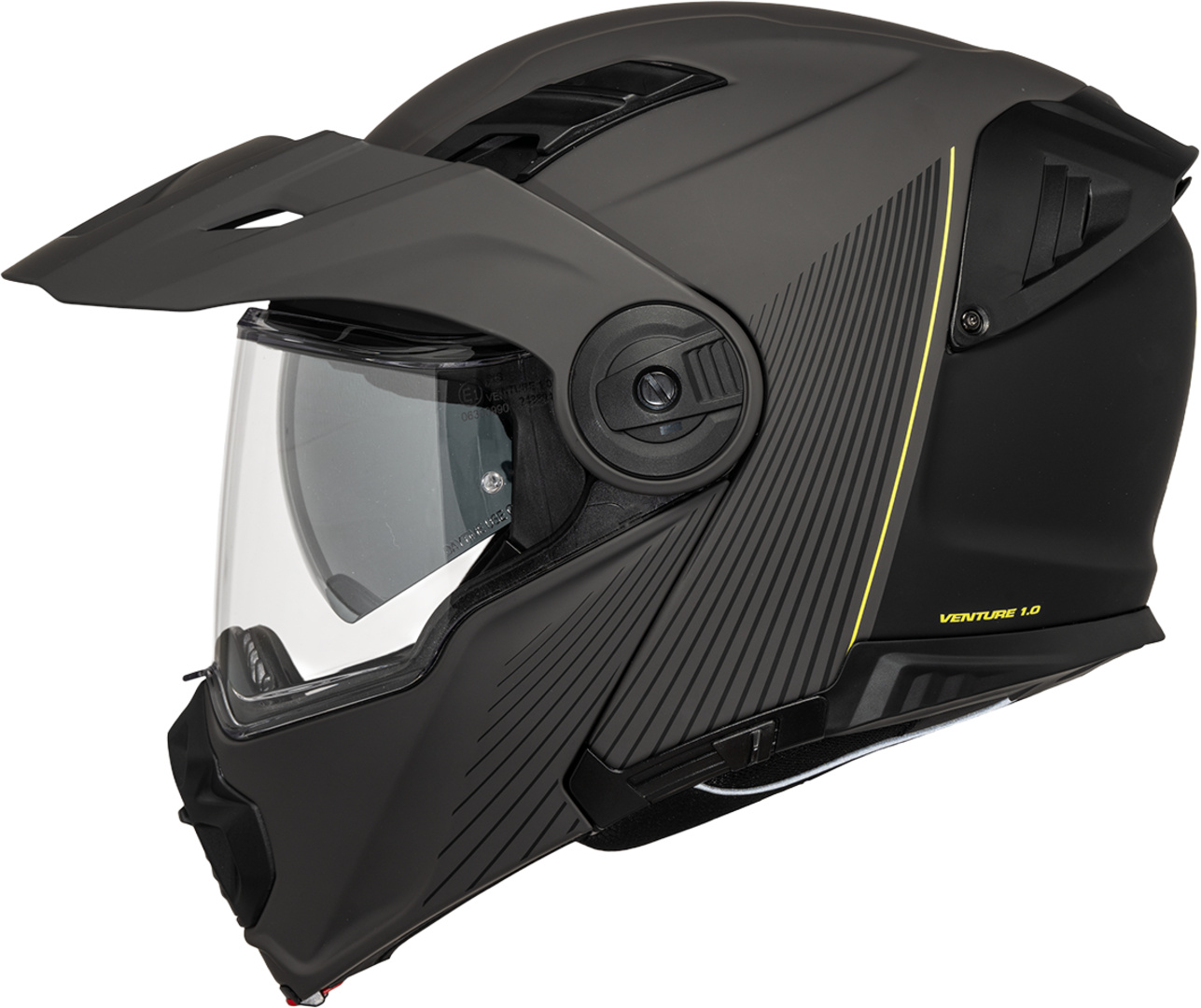 Výklopná přilba iXS X15903-M99-L VENTURE 1.0 X15903 matně šedo-antracitová L