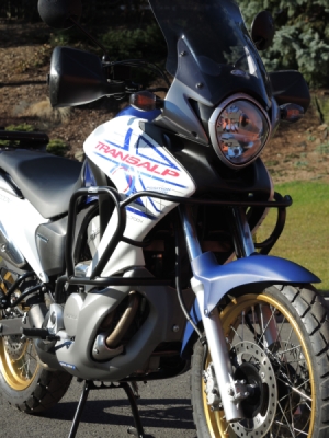 Ochranné rámy motoru RDMOTO CF42KD matná černá