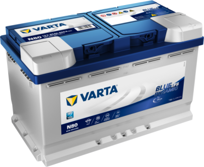 Autobaterie Varta Blue Dynamic EFB 12V, 80Ah, 800A, N80