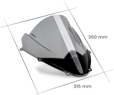 Plexi štít PUIG Z-RACING 23155W průhledná