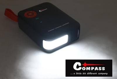 Compass Kompresor AKU DIGITAL + JUMP STARTER s powerbankou 7.200mAh 600A 07167