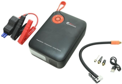 Compass Kompresor AKU DIGITAL + JUMP STARTER s powerbankou 7.200mAh 600A 07167