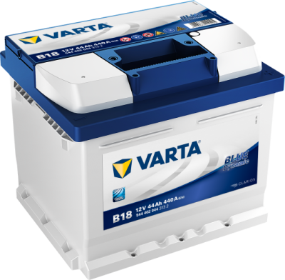 Autobaterie Varta Blue Dynamic 12V, 44Ah, 440A, B18