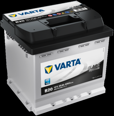Autobaterie Varta Black Dynamic 12V, 45Ah, 400A, B20