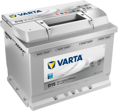 Autobaterie Varta Silver Dynamic 12V, 63Ah, 610A, D15