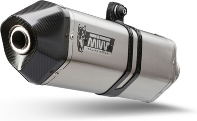 Koncovka výfuku MIVV SPEED EDGE M.013.LRX Nerez / Karbonové víčko