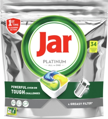 Jar Platinum kapsle All in 1 (34ks/balení) do myčky