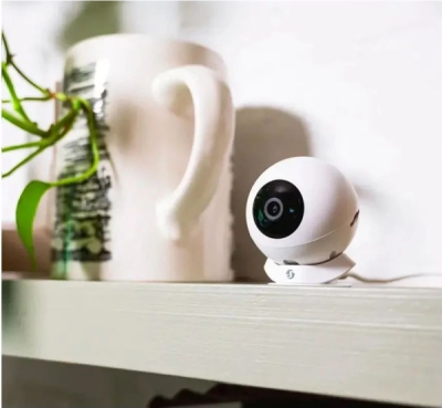 Shelly Camera White - inteligentní vnitřní Wi-Fi Full HD kamera, bílá
