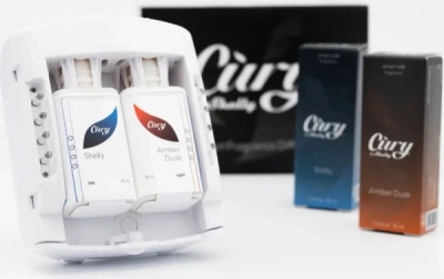 Cury by Shelly + Shelly Fragrance + Amber Dusk - inteligentní difuzér (WiFi, Bluetooth)