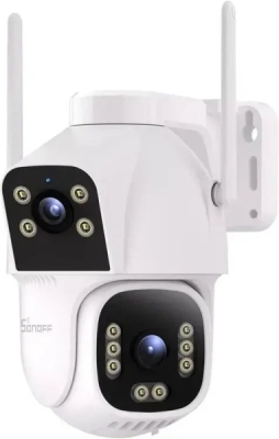 SONOFF CAM-C44HE CAM Outdoor DUO venkovní kamera s hubem a dvojitým objektivem