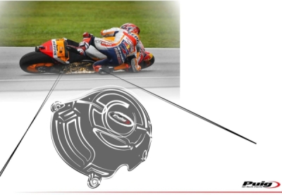Ochranné kryty motoru PUIG 22608N černý included 3 covers